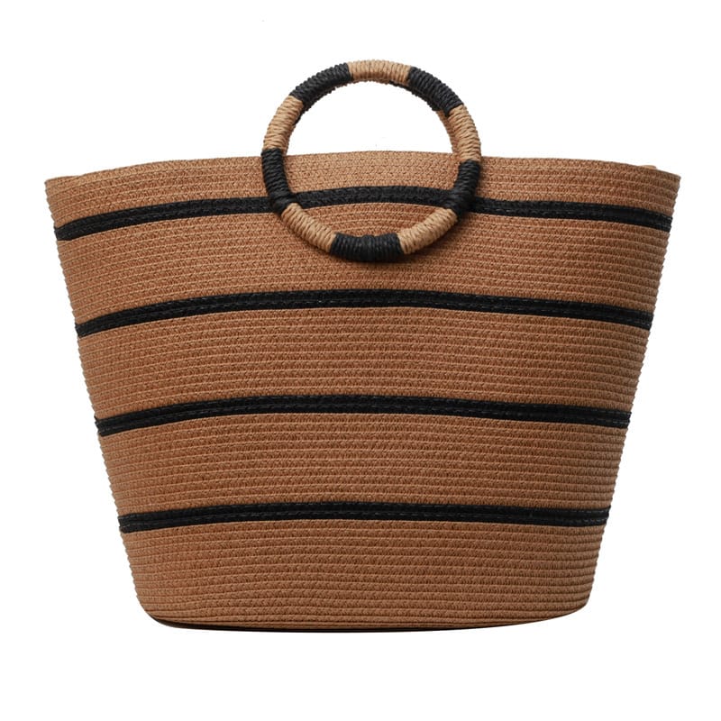 Chic Woven Summer Beach Bag – Effortless Style for Sunny Days