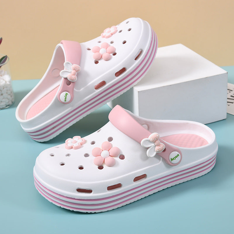 🌸Cute EVA Platform Hole Shoes – Perfect for Spring & Summer Comfort!