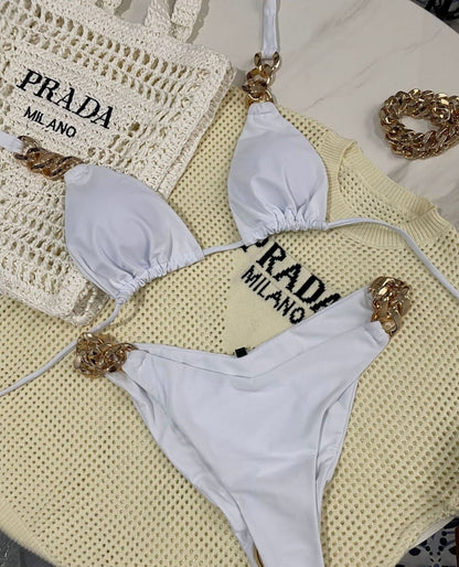 Luxe Ring Detail Bikini Set