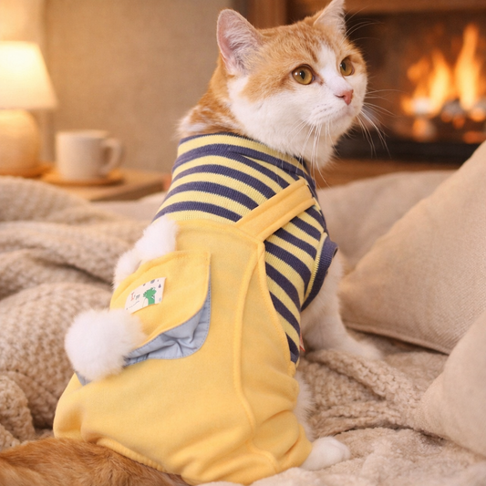 Warm And Cute Clothes For Four-legged Anti-lint Cat And Pet