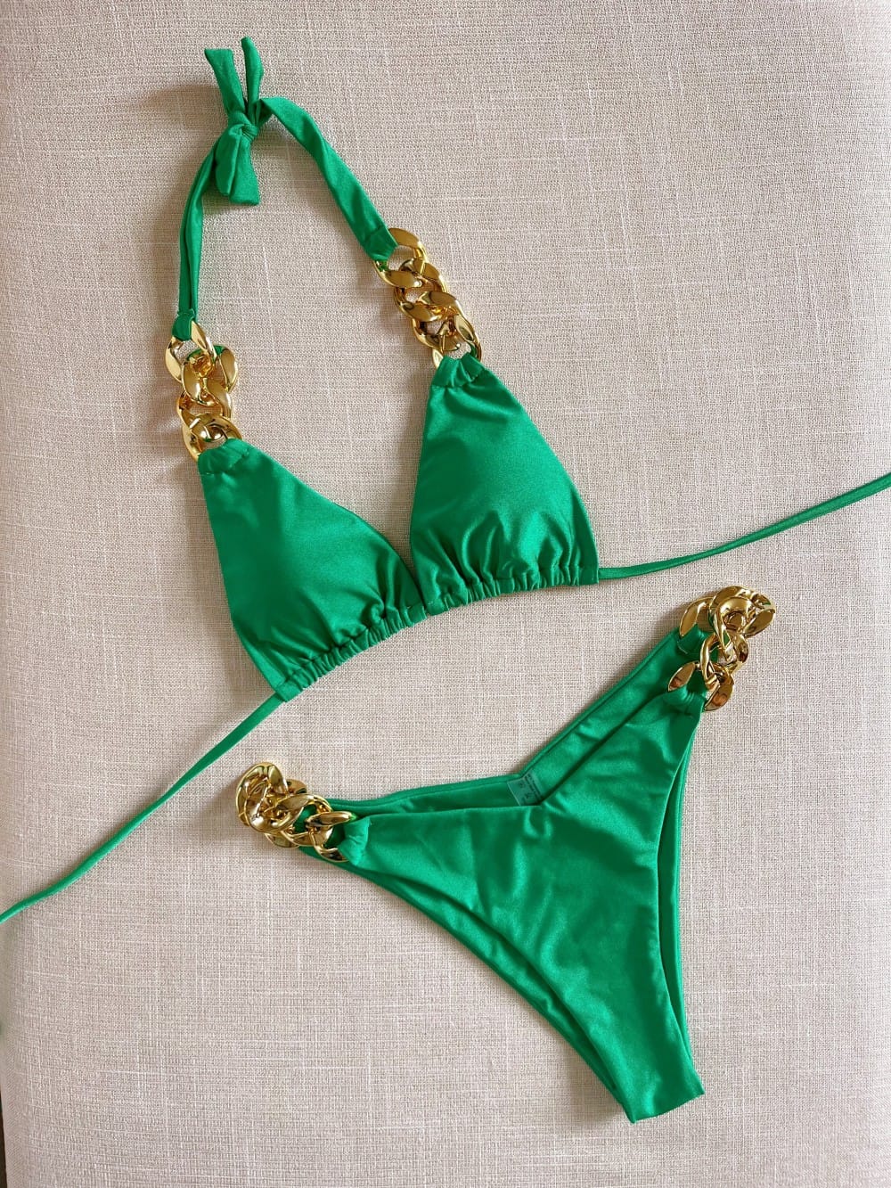Luxe Ring Detail Bikini Set