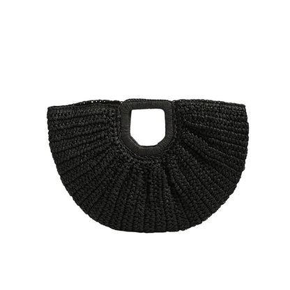 Woven Oval Tote Bag for Everyday Style