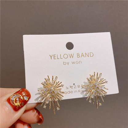 ✨ Fireworks Zircon Stud Earrings