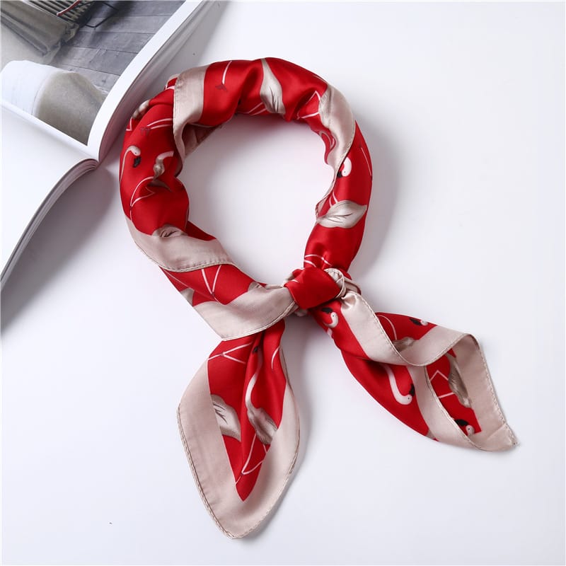 🌷 Versatile Printed Square Scarf