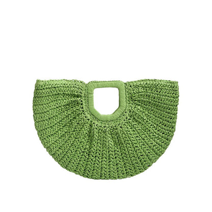Woven Oval Tote Bag for Everyday Style