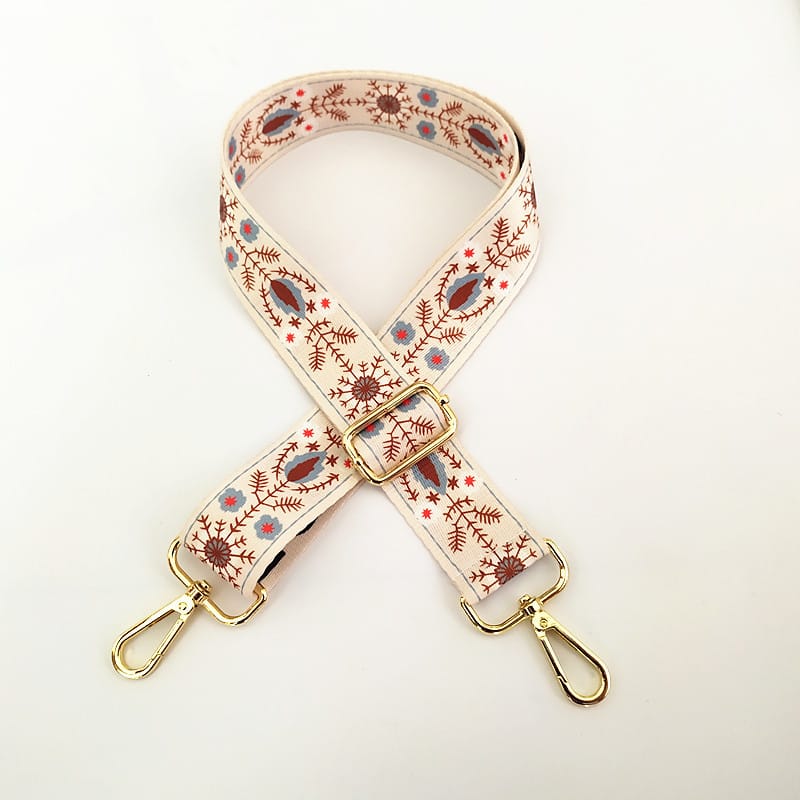 Adjustable Patterned Bag Shoulder Strap