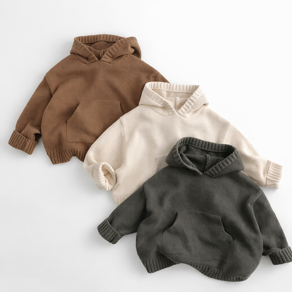 Children's Hoodie Retro Casual Sweater