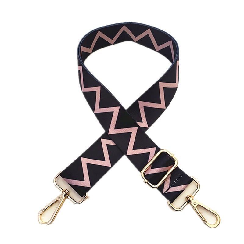 Adjustable Patterned Bag Shoulder Strap