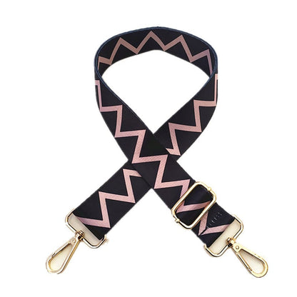 Adjustable Patterned Bag Shoulder Strap