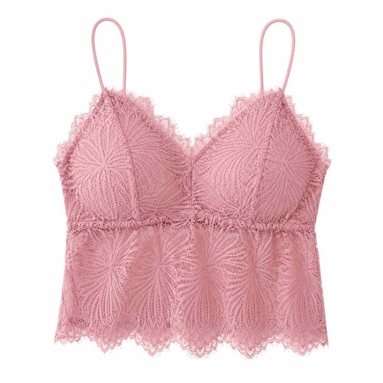 Lace Trim Beauty Back Bralette