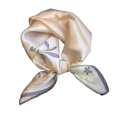 ✨ Genuine Silk Printed Square Scarf