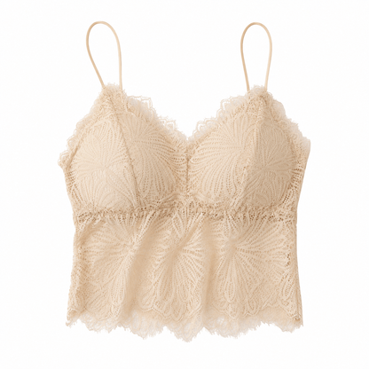 Lace Trim Beauty Back Bralette