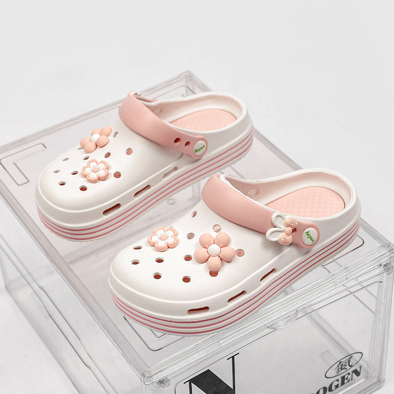 🌸Cute EVA Platform Hole Shoes – Perfect for Spring &amp; Summer Comfort!