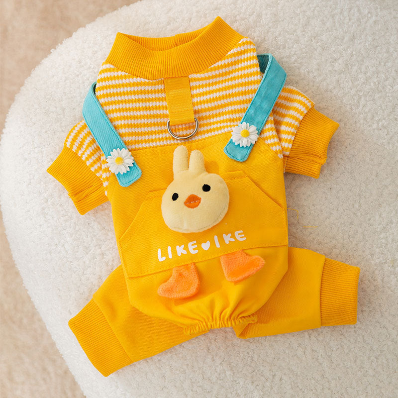 Fashion Three-dimensional Chicken Warm Pet Clothing