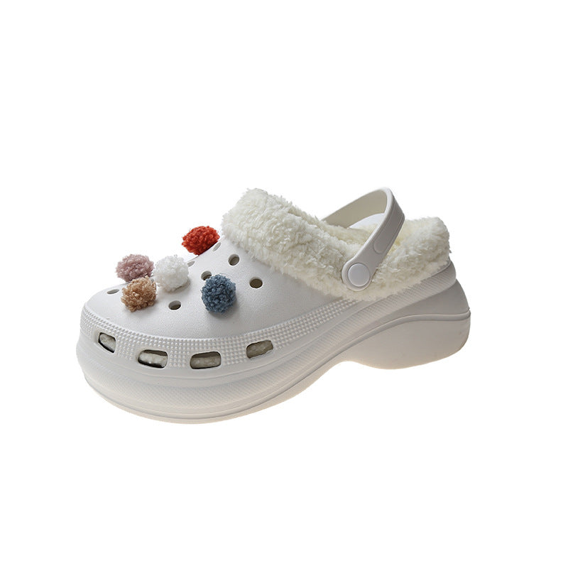 ❄️CozyFluff™ Winter Lined Rubber Clogs – Warmth Meets Cute Comfort!