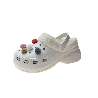 ❄️CozyFluff™ Winter Lined Rubber Clogs – Warmth Meets Cute Comfort!