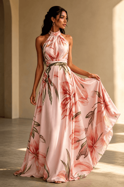 Faux-wind Elegant Slimming Maxi Dress For Women