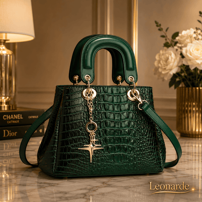 Embossed PU Leather Street Style Handbag
