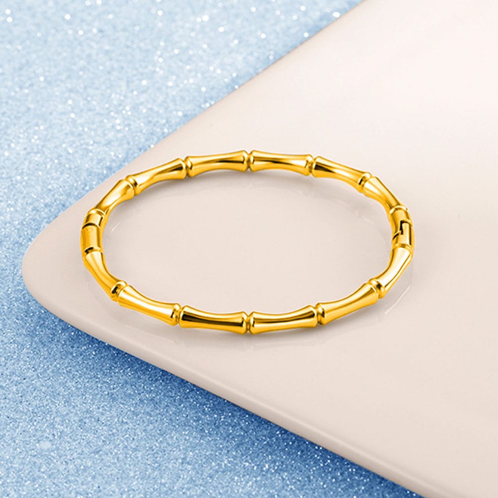 ✨ Light Luxury Stainless Steel Charm Bracelet Collection
