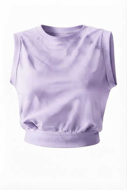 Effortless Drawstring Sleeveless Top