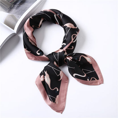 🌷 Versatile Printed Square Scarf