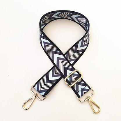 Adjustable Patterned Bag Shoulder Strap