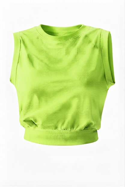 Effortless Drawstring Sleeveless Top