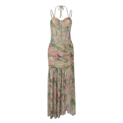 Women's Street Style Sleeveless Midi Dress