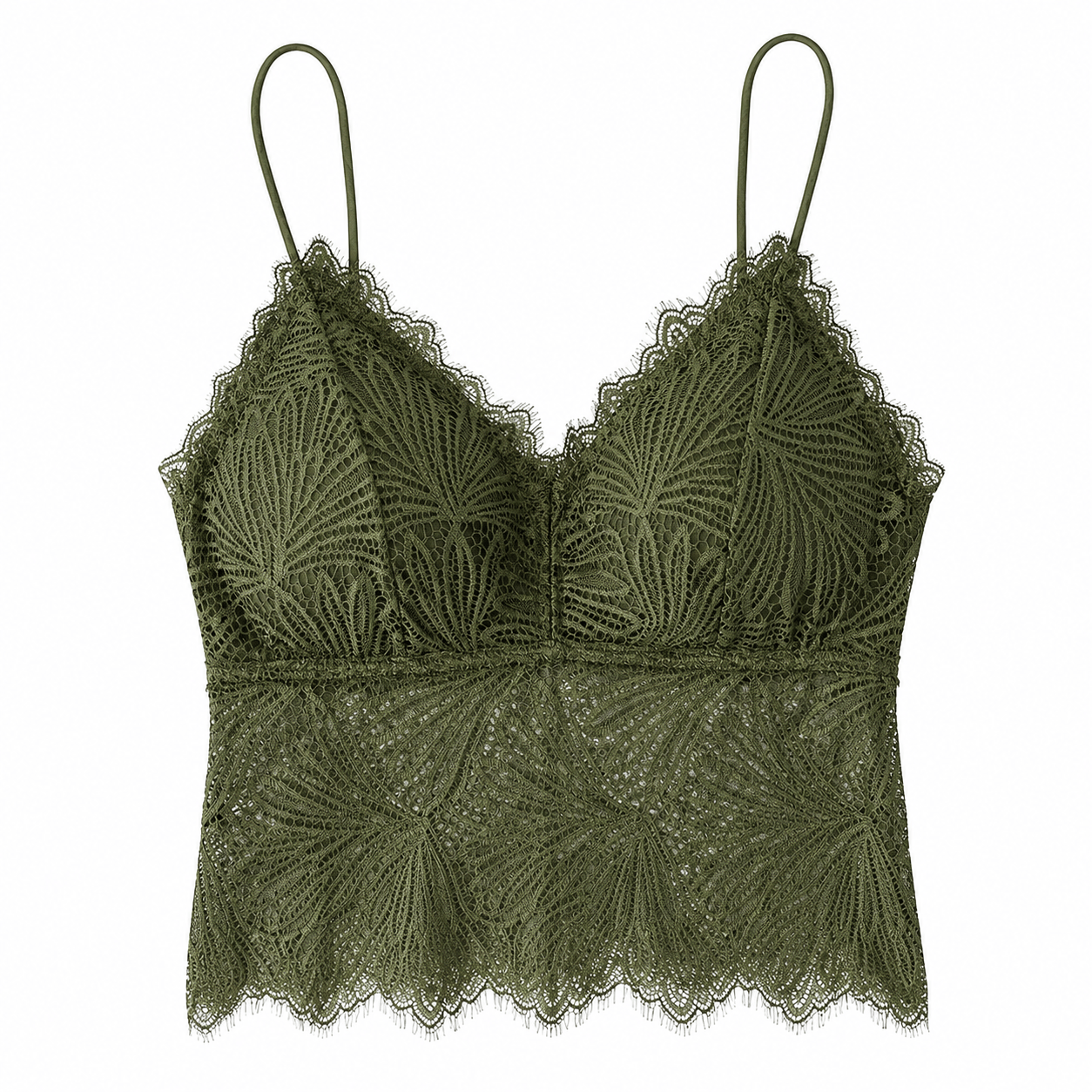 Lace Trim Beauty Back Bralette