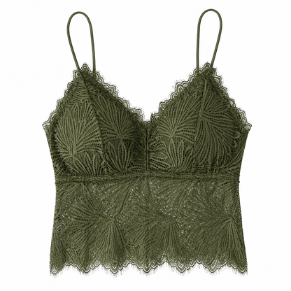 Lace Trim Beauty Back Bralette