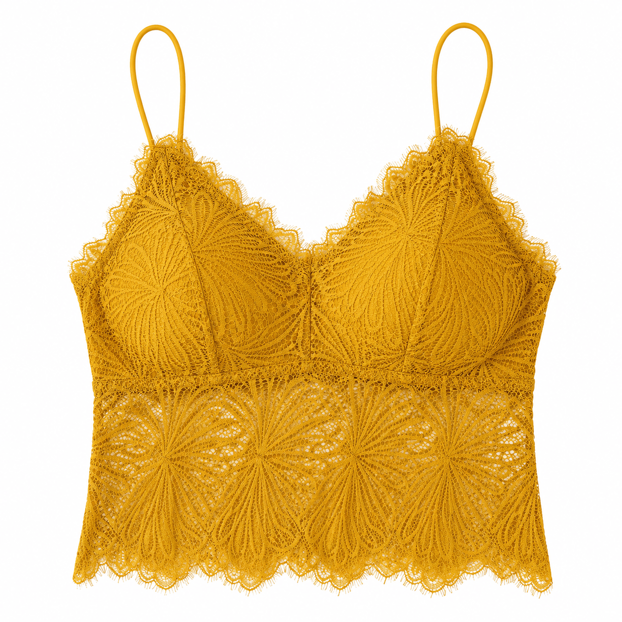 Lace Trim Beauty Back Bralette