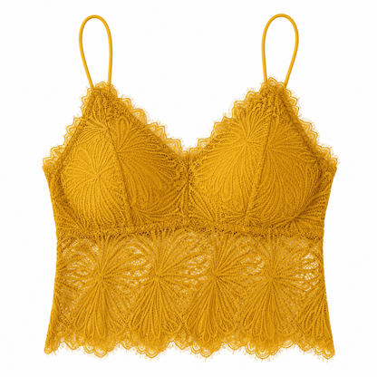 Lace Trim Beauty Back Bralette