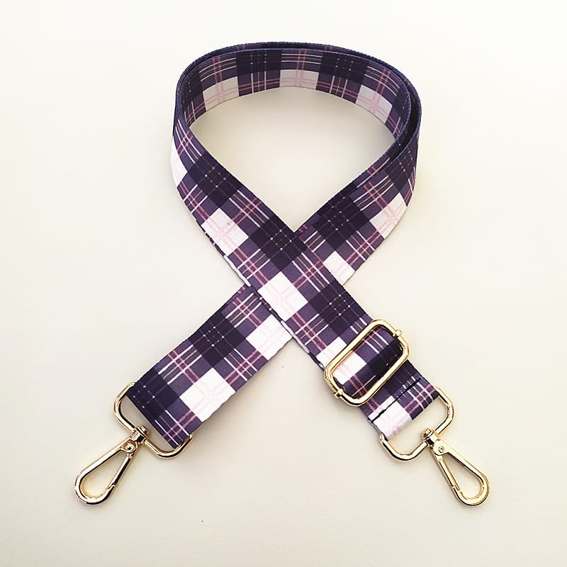 Adjustable Patterned Bag Shoulder Strap