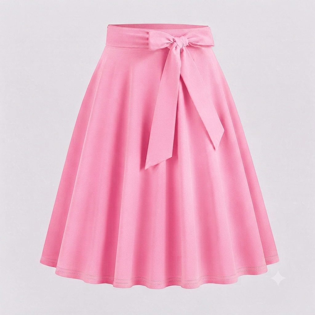 ColorPop Denim-Inspired Skirt