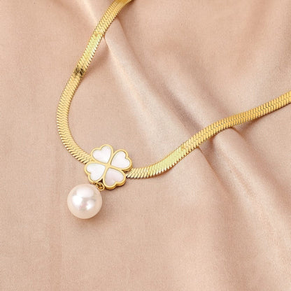 👑 Crystal Blossom Necklace Set for Women