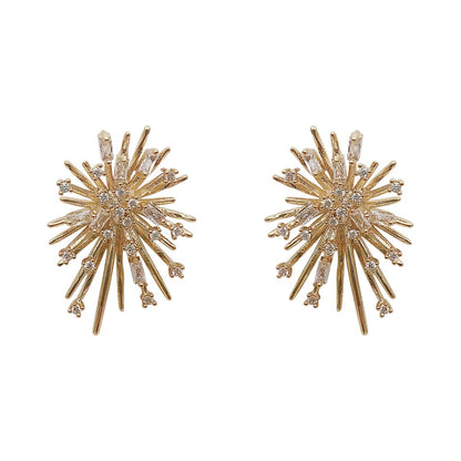 ✨ Fireworks Zircon Stud Earrings