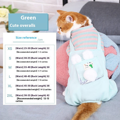 Warm And Cute Clothes For Four-legged Anti-lint Cat And Pet