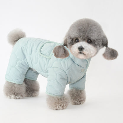 🐾PuffyPaws™ Quilted Winter Pet Jacket – Cozy Style for Your Furry Friend!