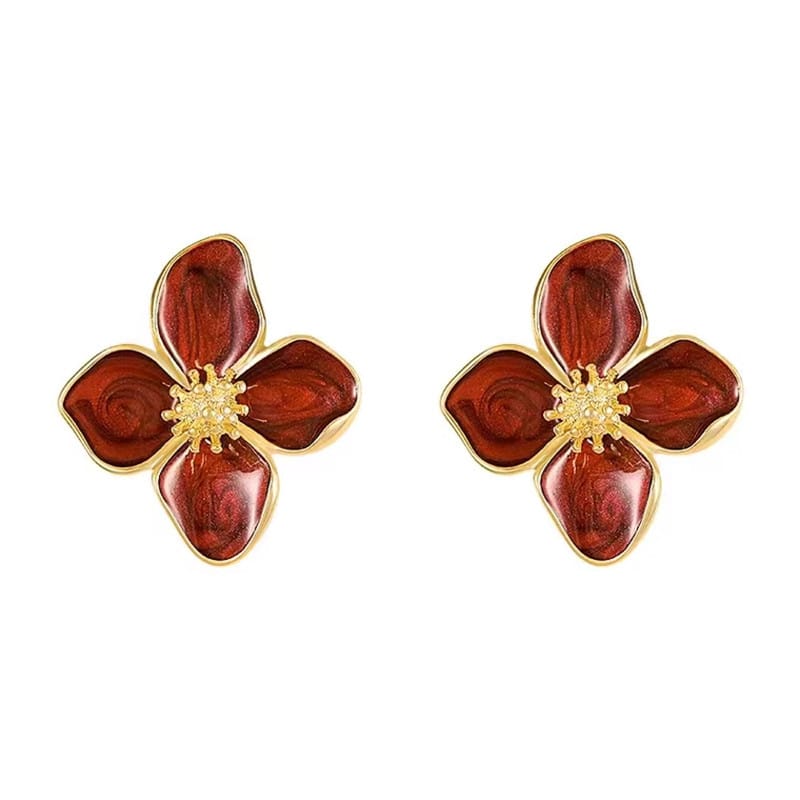 ✨ Colorful Crystal Drop Fashion Earrings