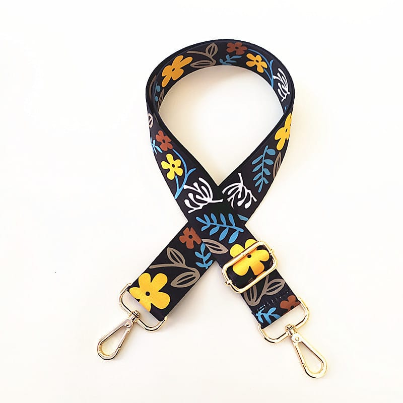 Adjustable Patterned Bag Shoulder Strap