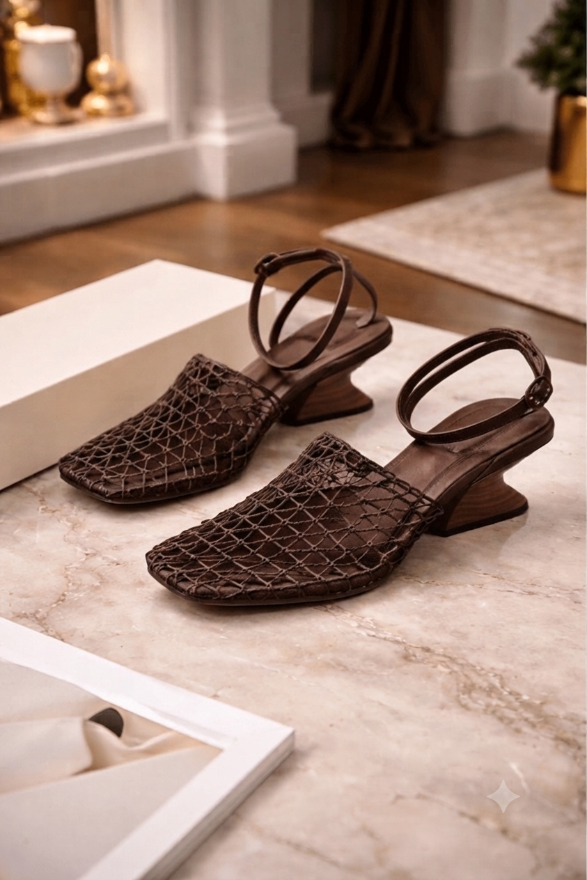 Riviera Woven Wedge Sandals