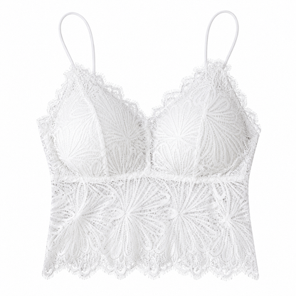 Lace Trim Beauty Back Bralette