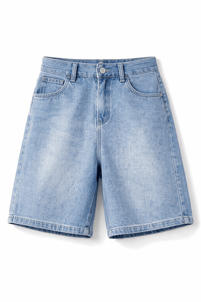 Coastal Chic Distressed Cropped Denim Pants