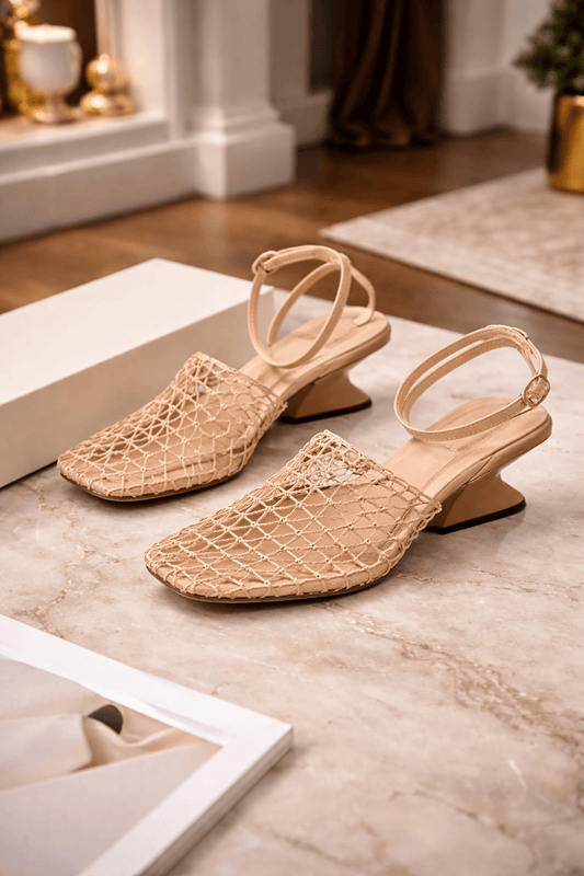 Riviera Woven Wedge Sandals