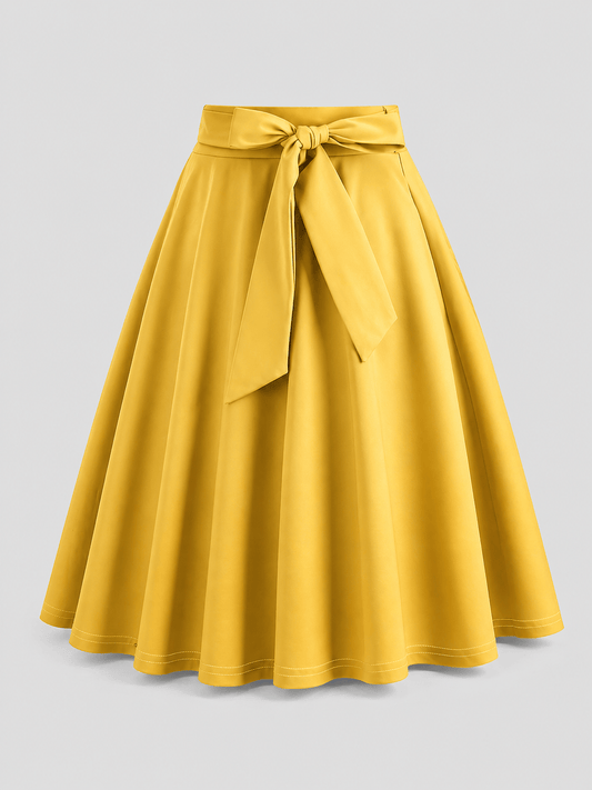 ColorPop Denim-Inspired Skirt