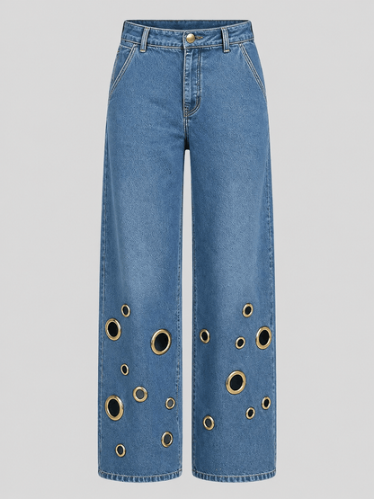 Heritage Straight-Leg Denim Jeans