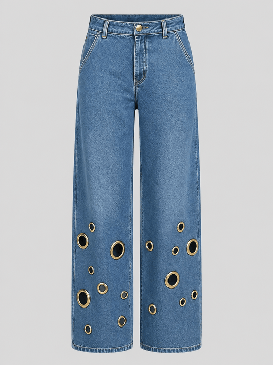 Heritage Straight-Leg Denim Jeans