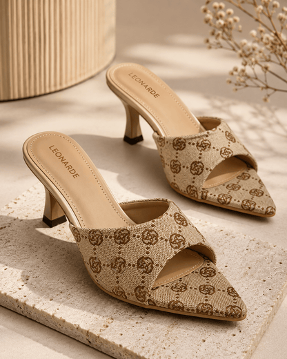 Elegance Point Slip-On Mules