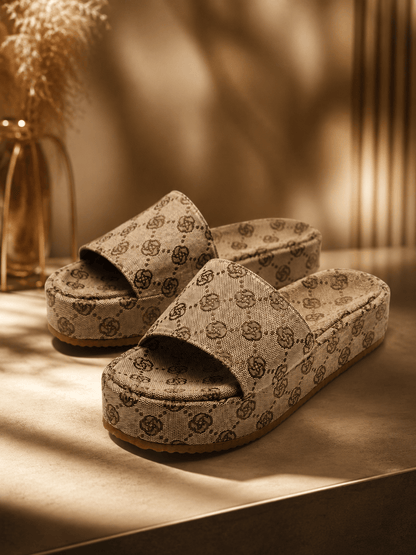 Coastal Canvas Comfort Mules