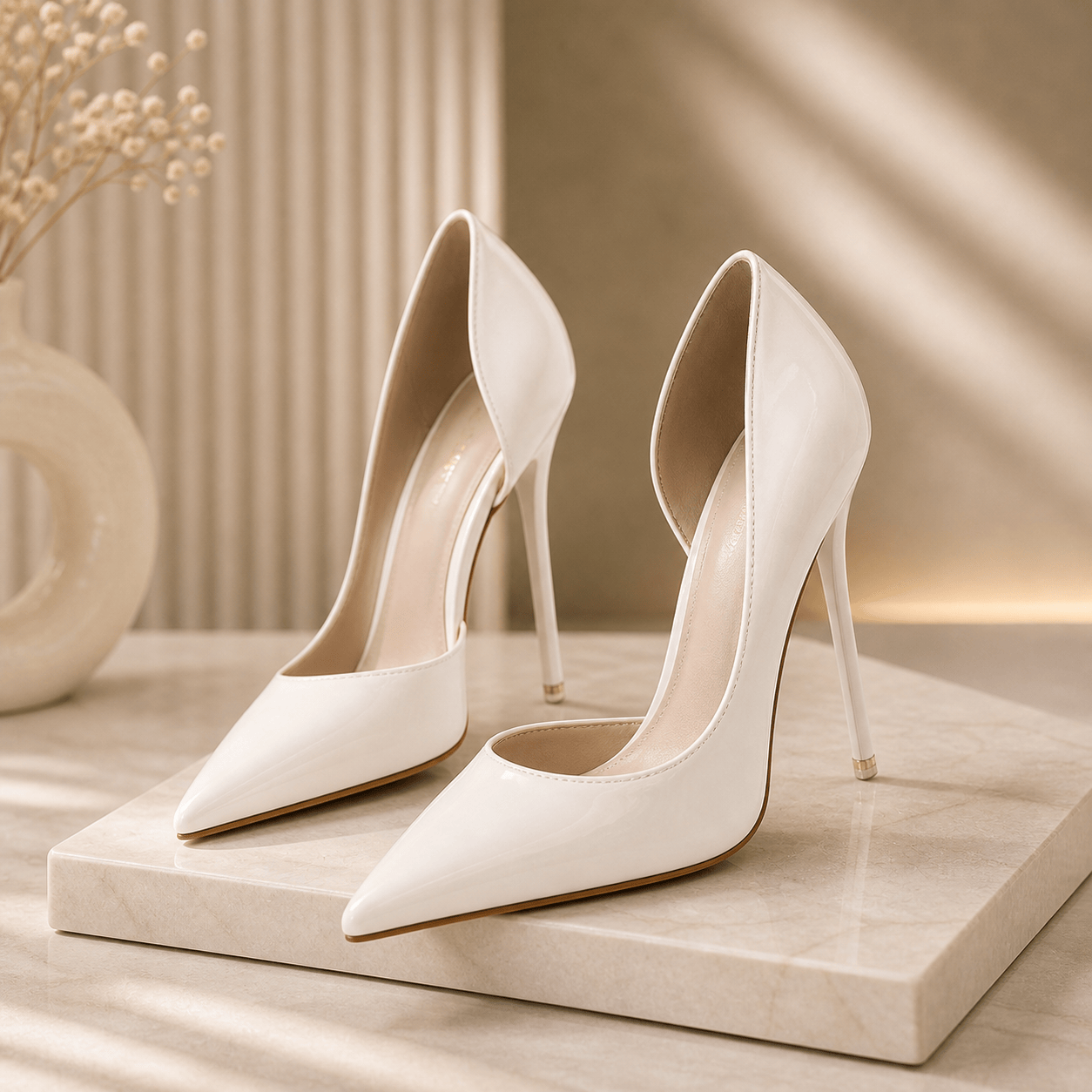 Victoria Luxe Stiletto Pumps